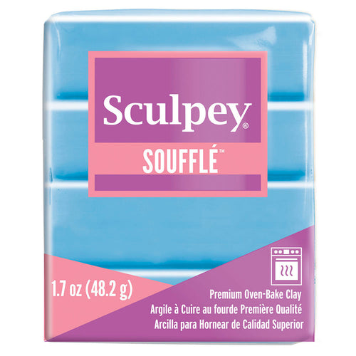 Sculpey Soufflé Polymer Clay 48g (1.7oz) - Robins Egg