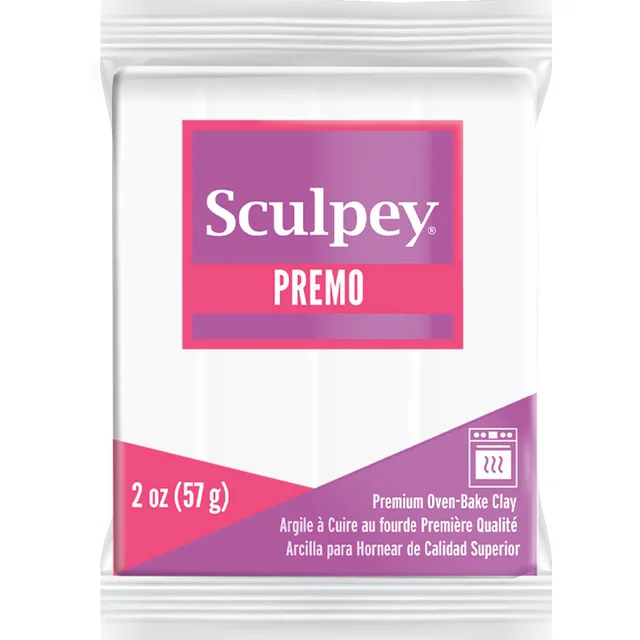 Premo Sculpey Polymer Clay 57g (2oz) - White