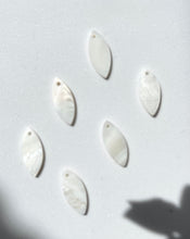Load image into Gallery viewer, Natural Pearl Shell Charms  Size 8mm x 20mm- 10 pieces