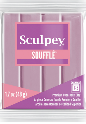 Sculpey Soufflé Polymer Clay 48g (1.7oz) - Lilac Mist