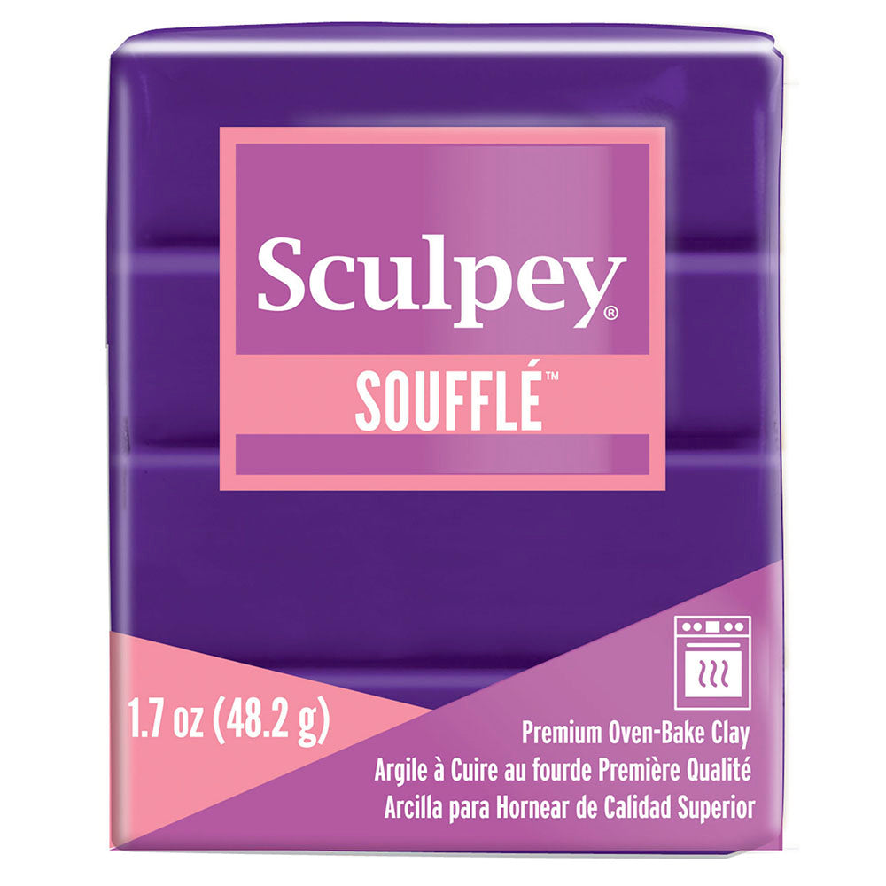 Sculpey Soufflé Polymer Clay 48g (1.7oz) - Royalty