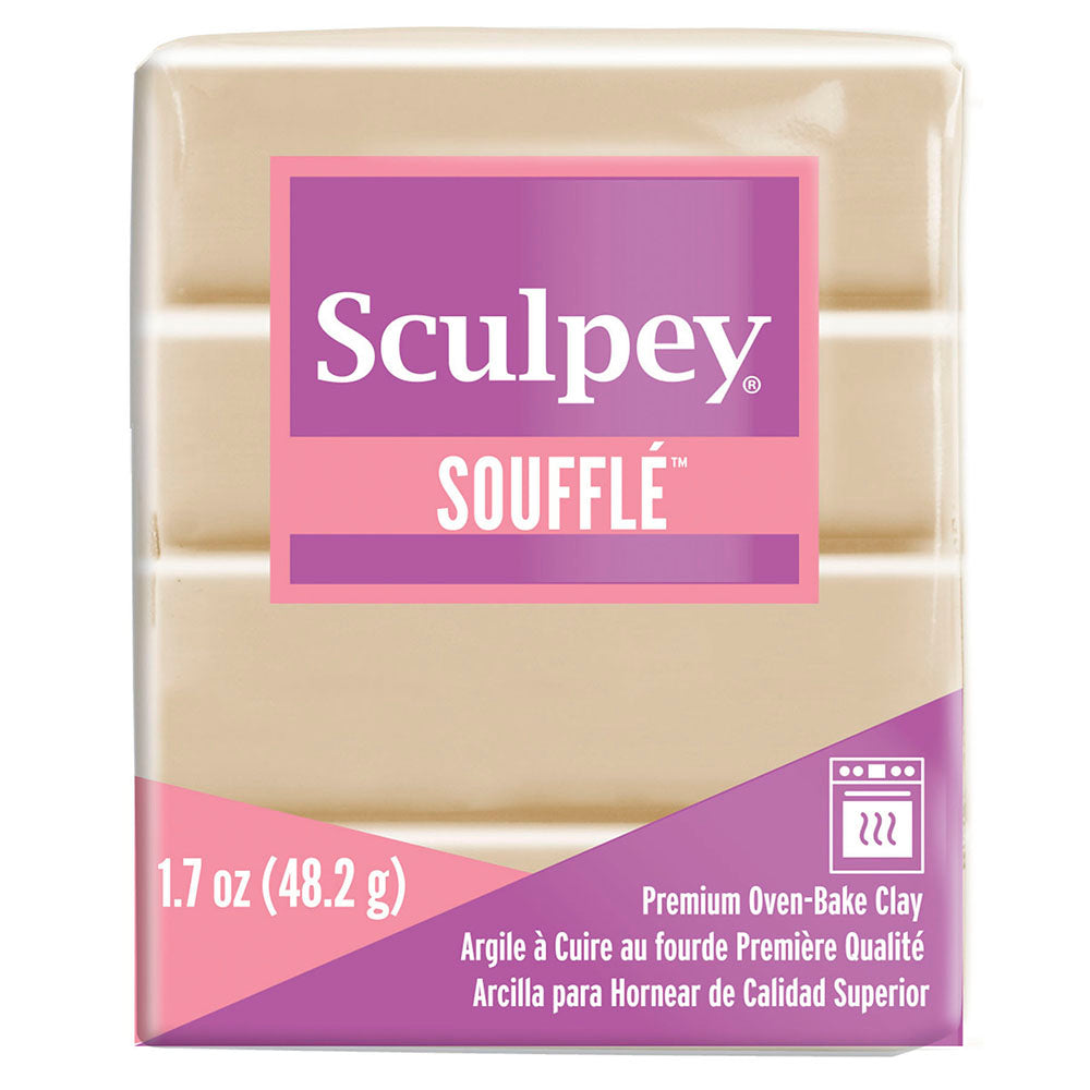 Sculpey Soufflé Polymer Clay 48g (1.7oz) - Latte