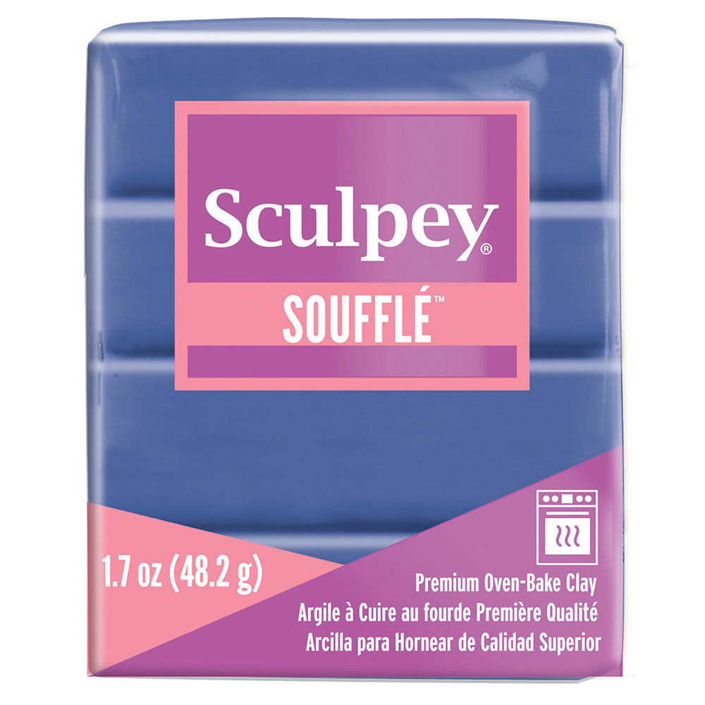 Sculpey Soufflé Polymer Clay 48g (1.7oz) - Cornflower