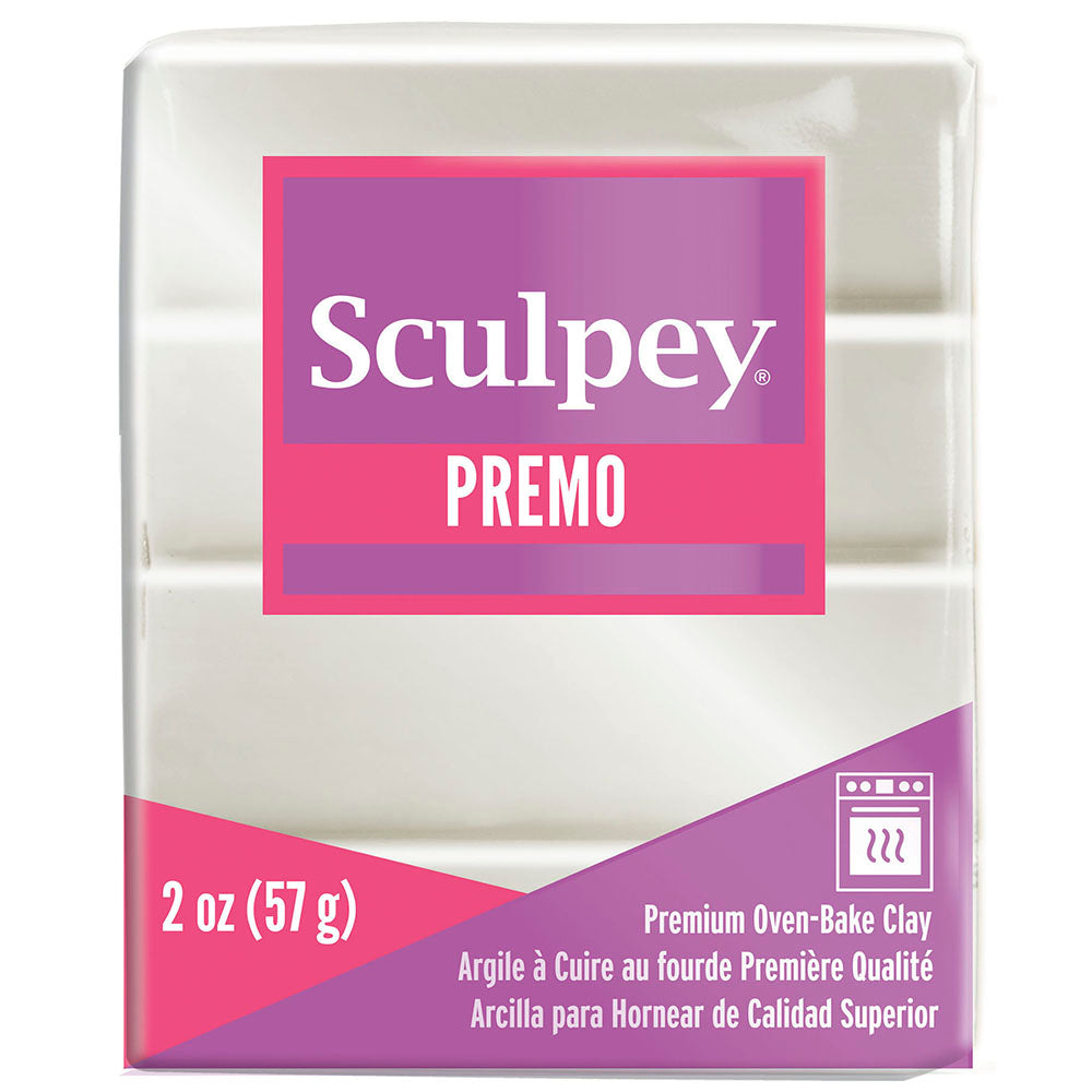 Premo Sculpey Polymer Clay 57g (2oz) - Pearl