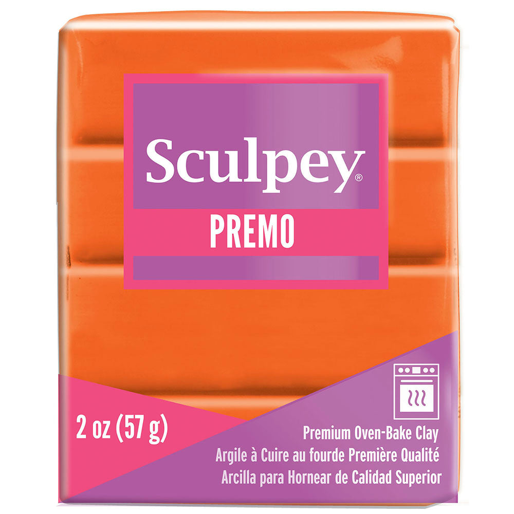 Premo Sculpey Polymer Clay 57g (2oz) - Orange