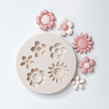 Load image into Gallery viewer, Stud Flowers Assorted 1 - Silicone Mould