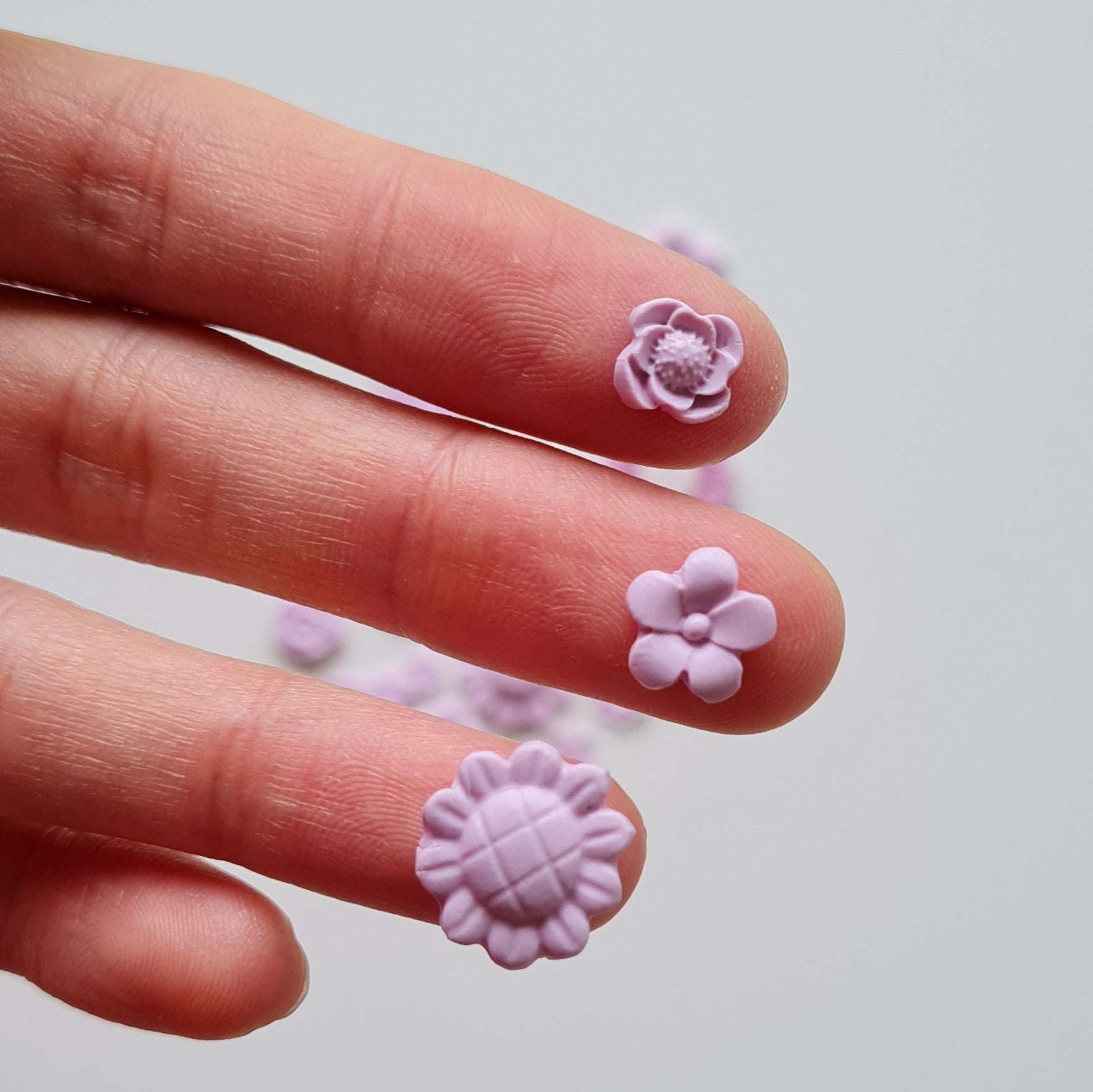 Mini Flowers Assorted 6 - Silicone Mould