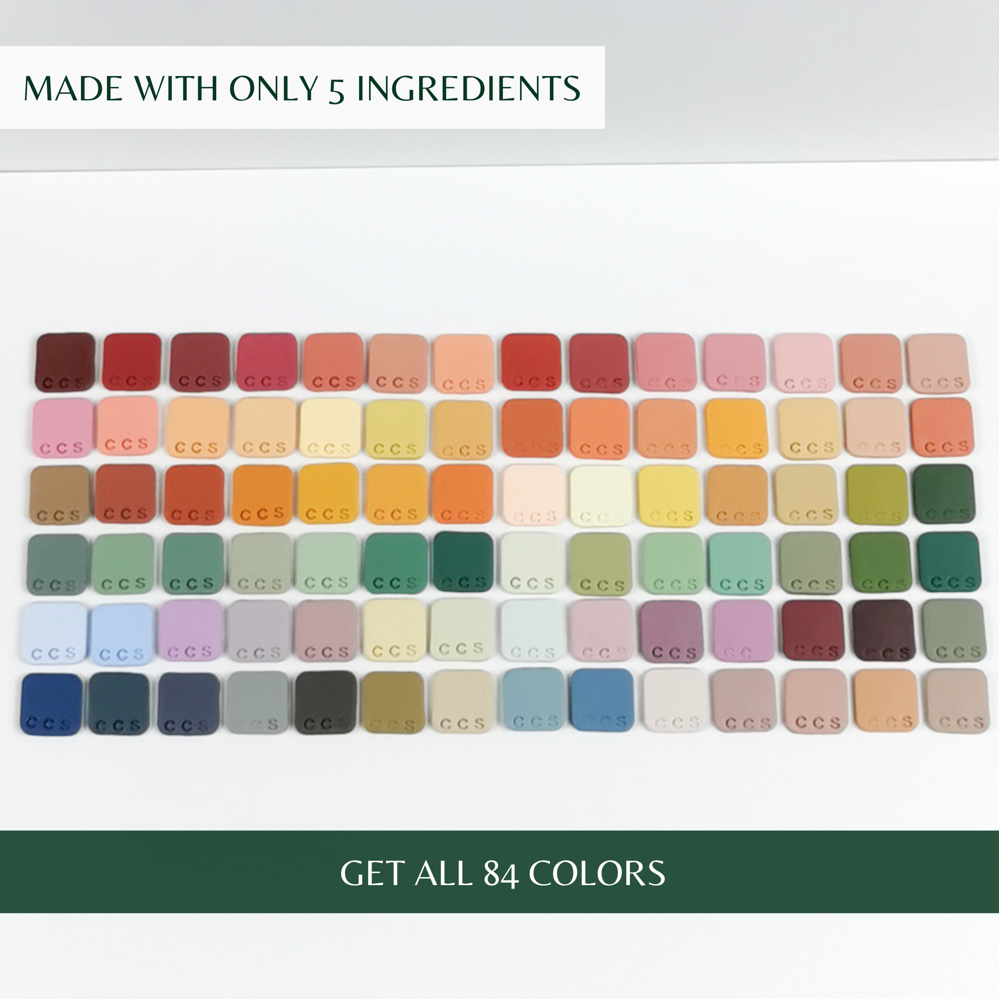 Complete Palette #1 & 2 - Premo - Polymer Clay Color Recipes