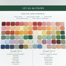 Load image into Gallery viewer, Complete Palette #1 &amp; 2 - Premo - Polymer Clay Color Recipes