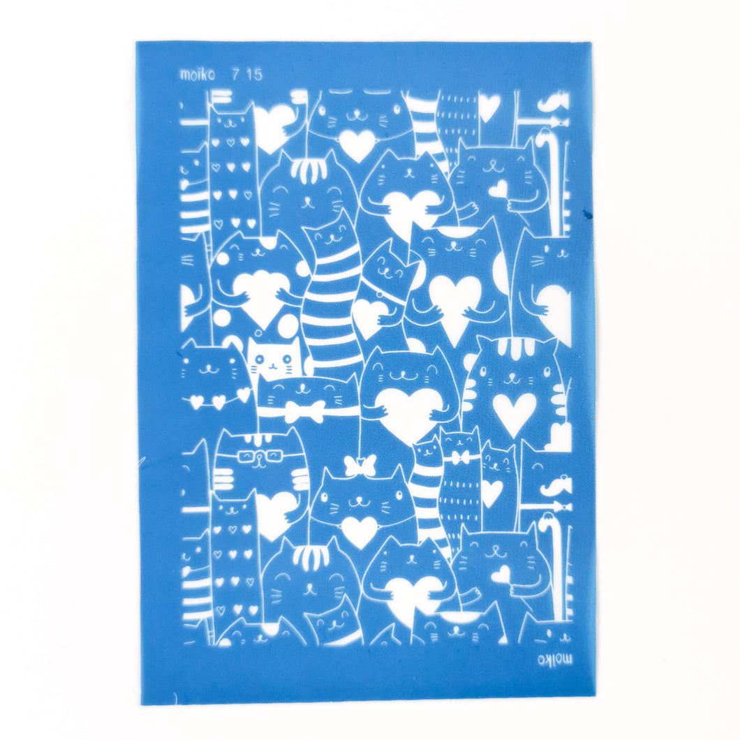 Moiko Silk Screen 7.15 - For The Love Of Cats