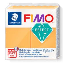 Load image into Gallery viewer, Fimo Effect Polymer Clay Standard Block 57g (2oz) - Neon Orange