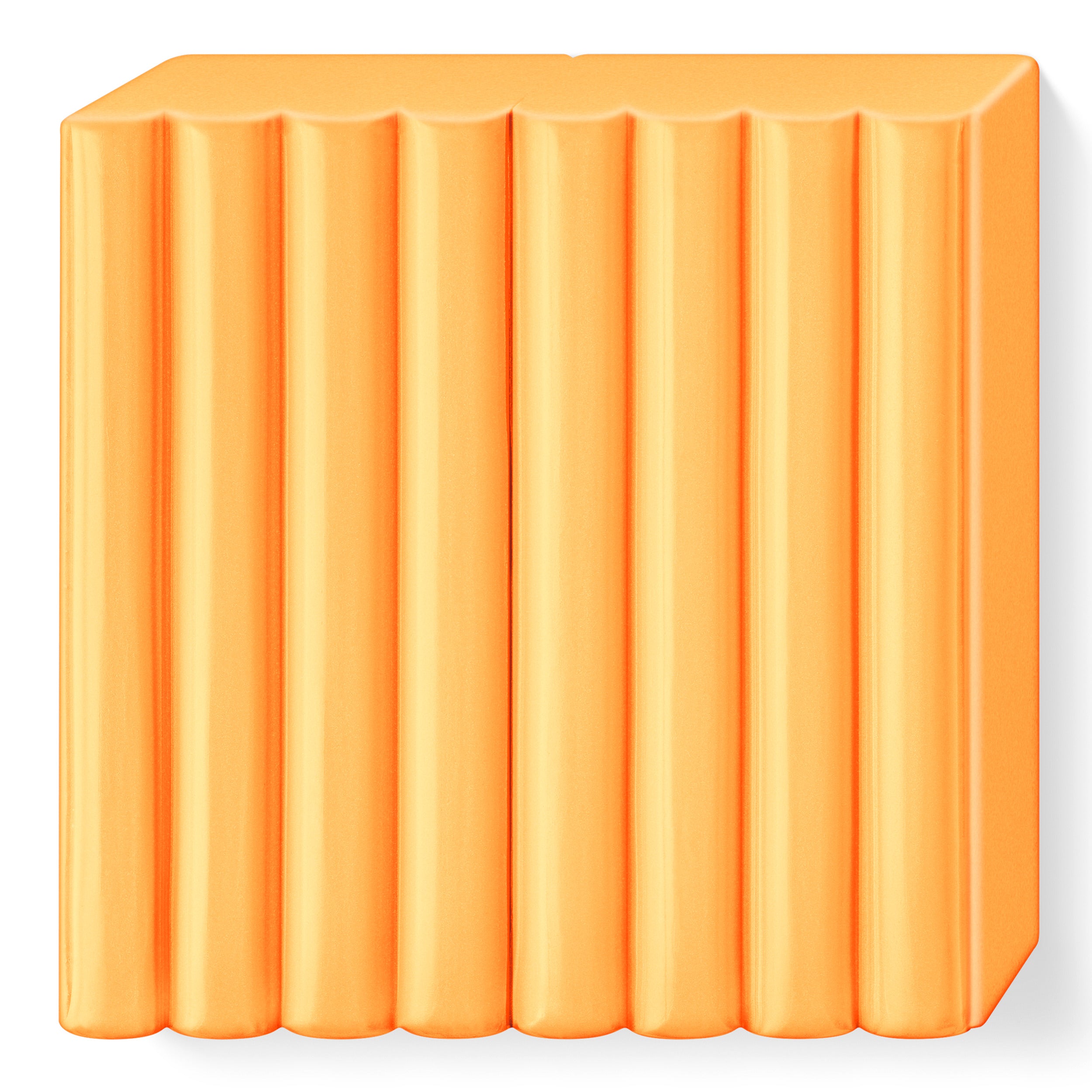 Fimo Effect Polymer Clay Standard Block 57g (2oz) - Neon Orange