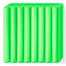 Load image into Gallery viewer, Fimo Effect Polymer Clay Standard Block 57g (2oz) - Neon Green