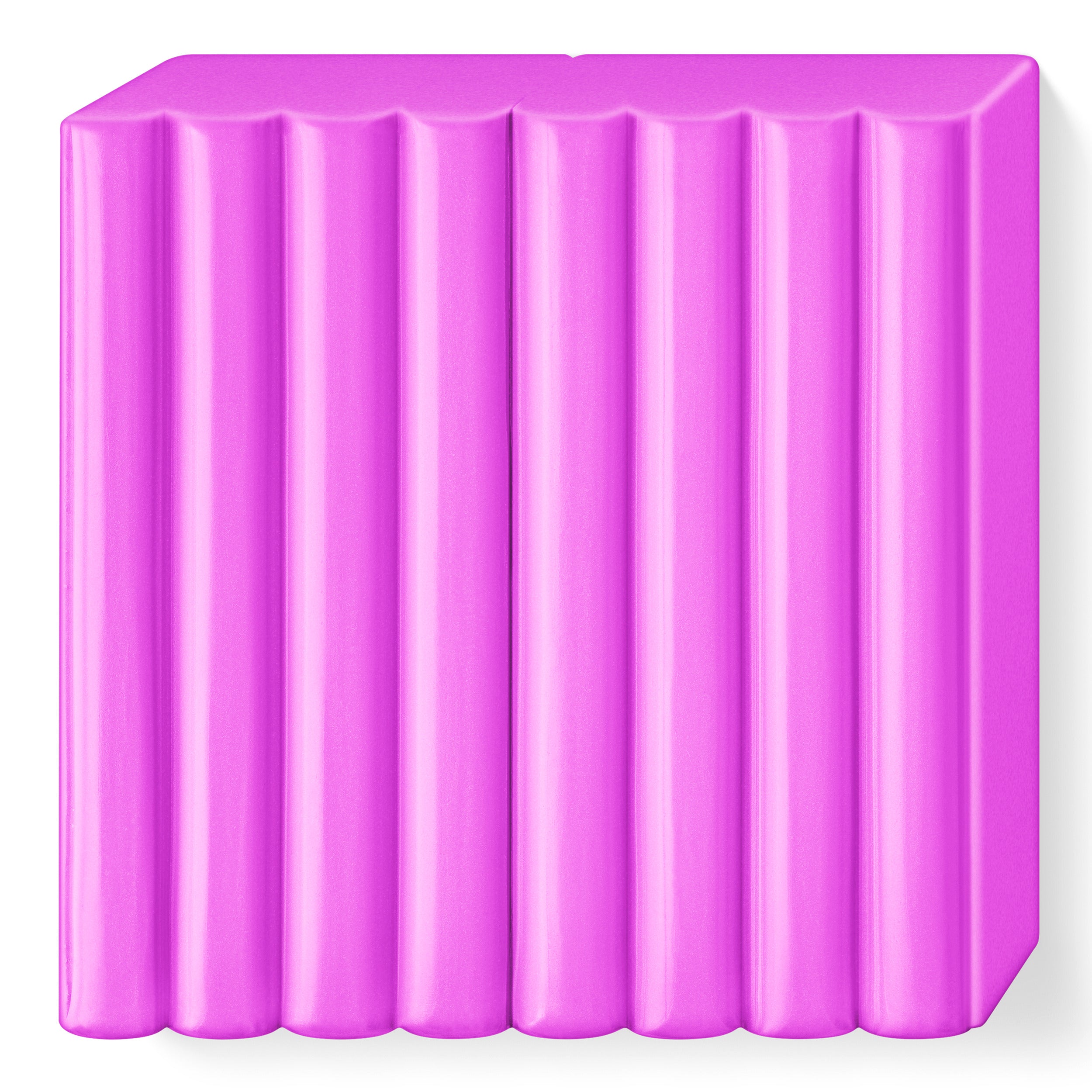 Fimo Effect Polymer Clay Standard Block 57g (2oz) - Neon Purple