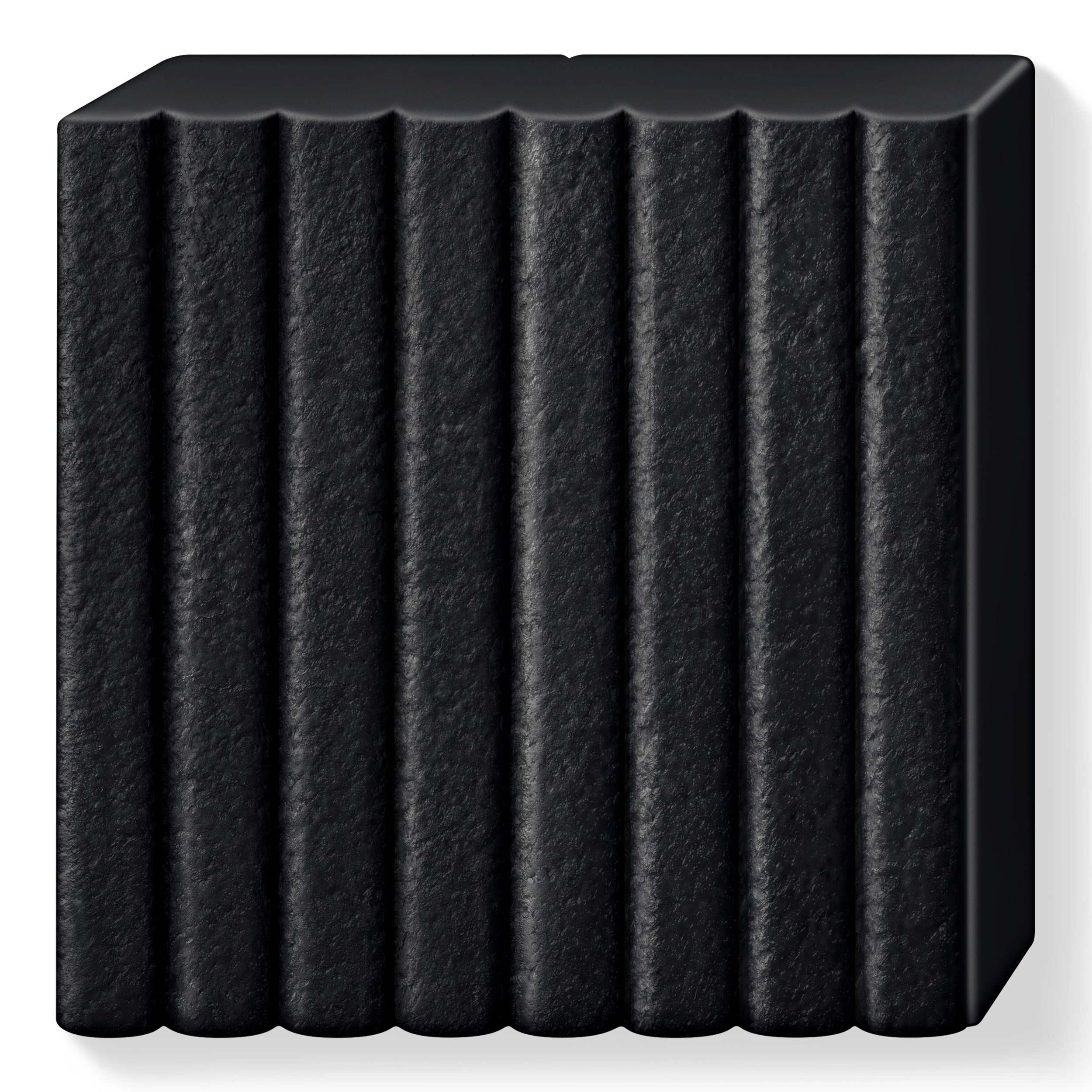 Fimo Leather Effect Polymer Clay Standard Block 57g (2oz) - Black