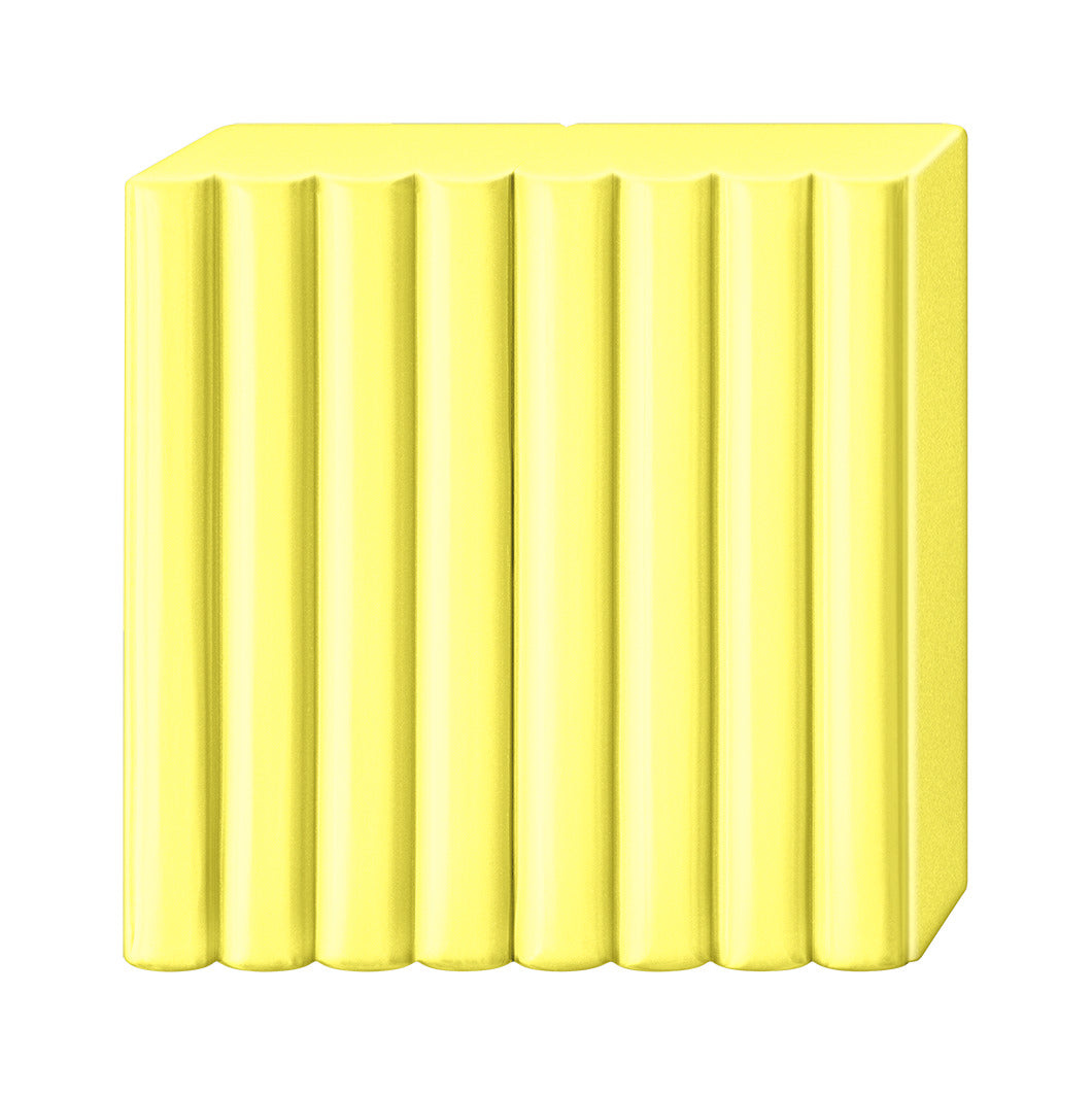 Fimo Effect Polymer Clay Standard Block 57g (2oz) - Translucent Yellow