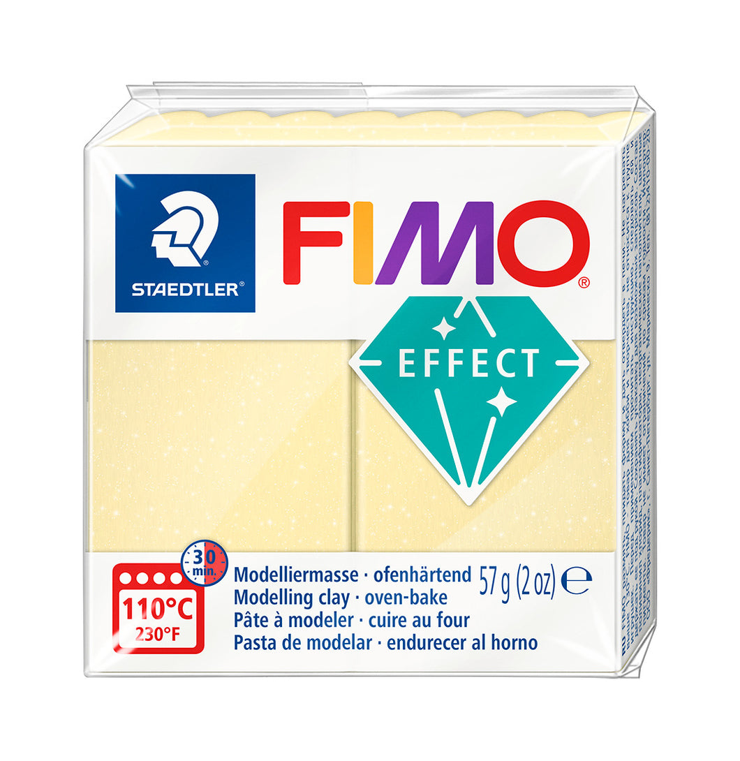 Fimo Effect Polymer Clay Standard Block 57g (2oz) - Citrine Quartz