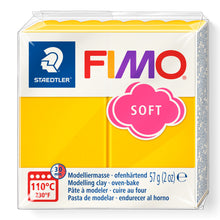 Load image into Gallery viewer, Fimo Soft Polymer Clay Standard Block 57g (2oz) - Sunflower