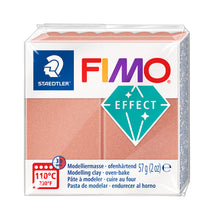 Load image into Gallery viewer, Fimo Effect Polymer Clay Standard Block 57g (2oz) - Pearl Rose