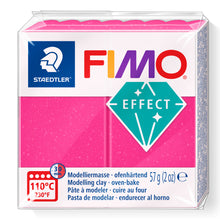 Load image into Gallery viewer, Fimo Effect Polymer Clay Standard Block 57g (2oz) - Ruby Quartz