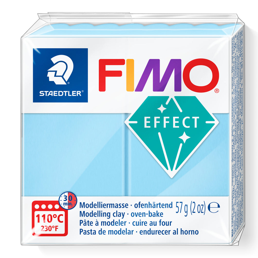 Fimo Effect Polymer Clay Standard Block 57g (2oz) - Pastel Aqua