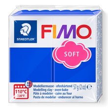 Load image into Gallery viewer, Fimo Soft Polymer Clay Standard Block 57g (2oz) - Brilliant Blue