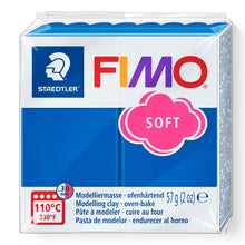 Load image into Gallery viewer, Fimo Soft Polymer Clay Standard Block 57g (2oz) - Pacific Blue