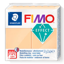 Load image into Gallery viewer, Fimo Effect Polymer Clay Standard Block 57g (2oz) - Pastel Peach