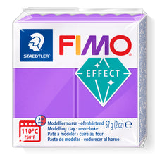 Load image into Gallery viewer, Fimo Effect Polymer Clay Standard Block 57g (2oz) - Translucent Purple