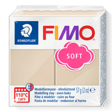 Load image into Gallery viewer, Fimo Soft Polymer Clay Standard Block 57g (2oz) - Sahara