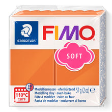 Load image into Gallery viewer, Fimo Soft Polymer Clay Standard Block 57g (2oz) - Cognac