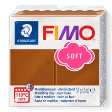 Load image into Gallery viewer, Fimo Soft Polymer Clay Standard Block 57g (2oz) - Caramel