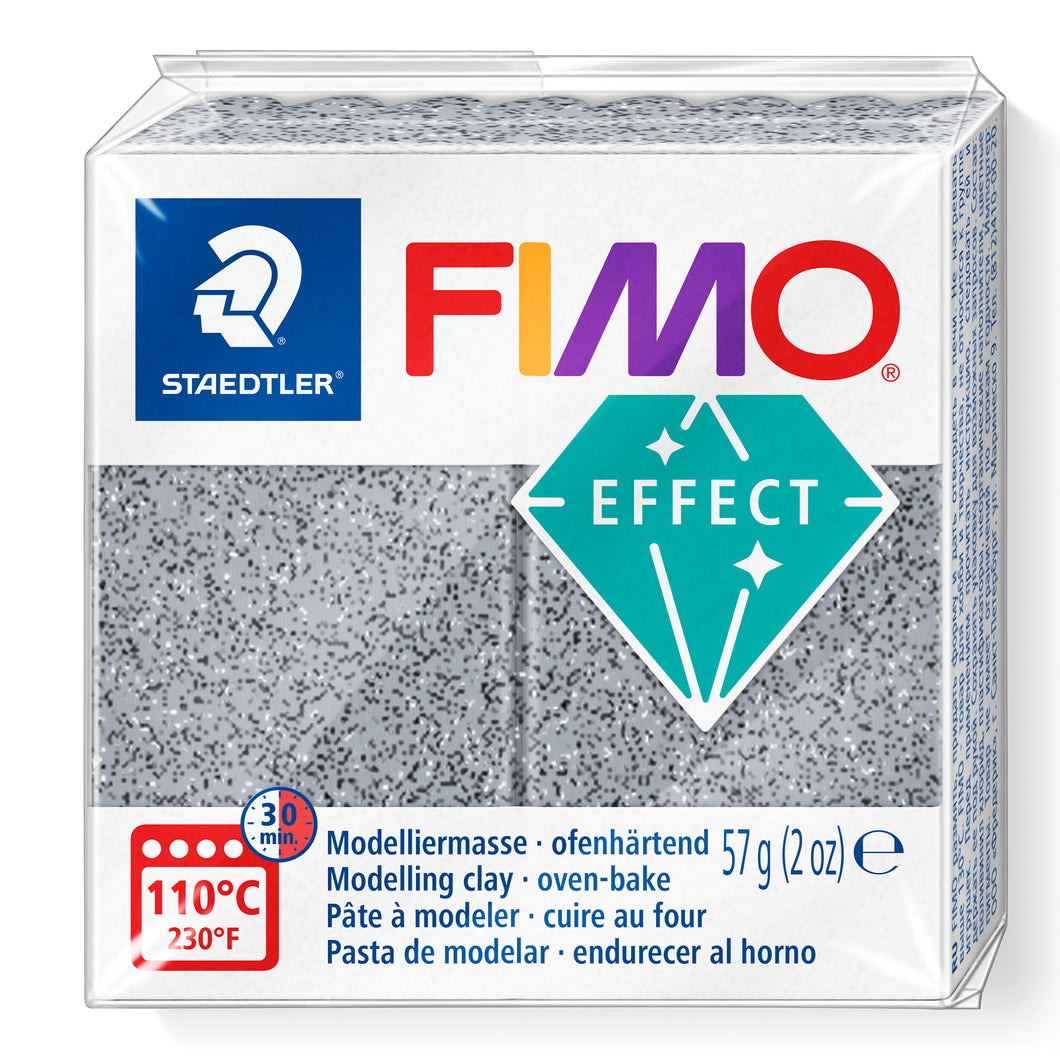 Fimo Effect Polymer Clay Standard Block 57g (2oz) - Granite