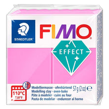 Load image into Gallery viewer, Fimo Effect Polymer Clay Standard Block 57g (2oz) - Neon Fuchsia