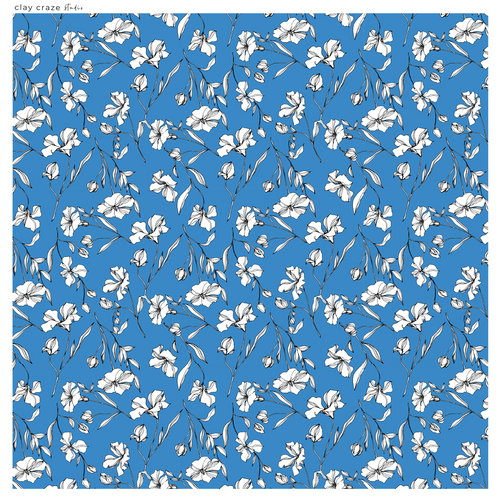 Transfer Paper - Blue Orchid