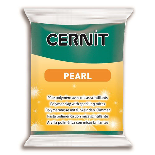 Cernit Polymer Clay Pearl 56g (2oz) -  Green