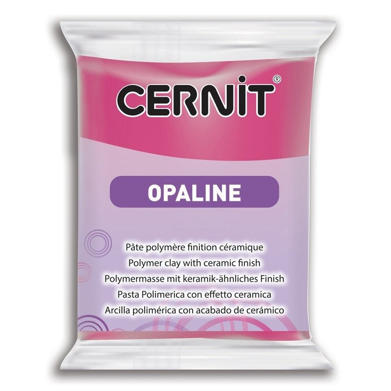 Cernit Polymer Clay Opaline 56g (2oz) - Magenta