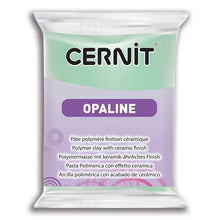 Load image into Gallery viewer, Cernit Polymer Clay Opaline 56g (2oz) - Celadon Green