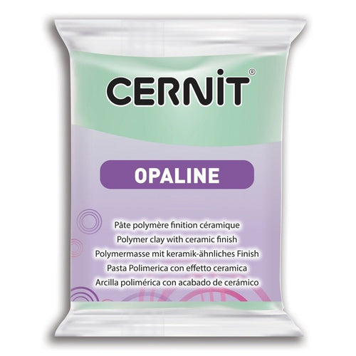 Cernit Polymer Clay Opaline 56g (2oz) - Celadon Green