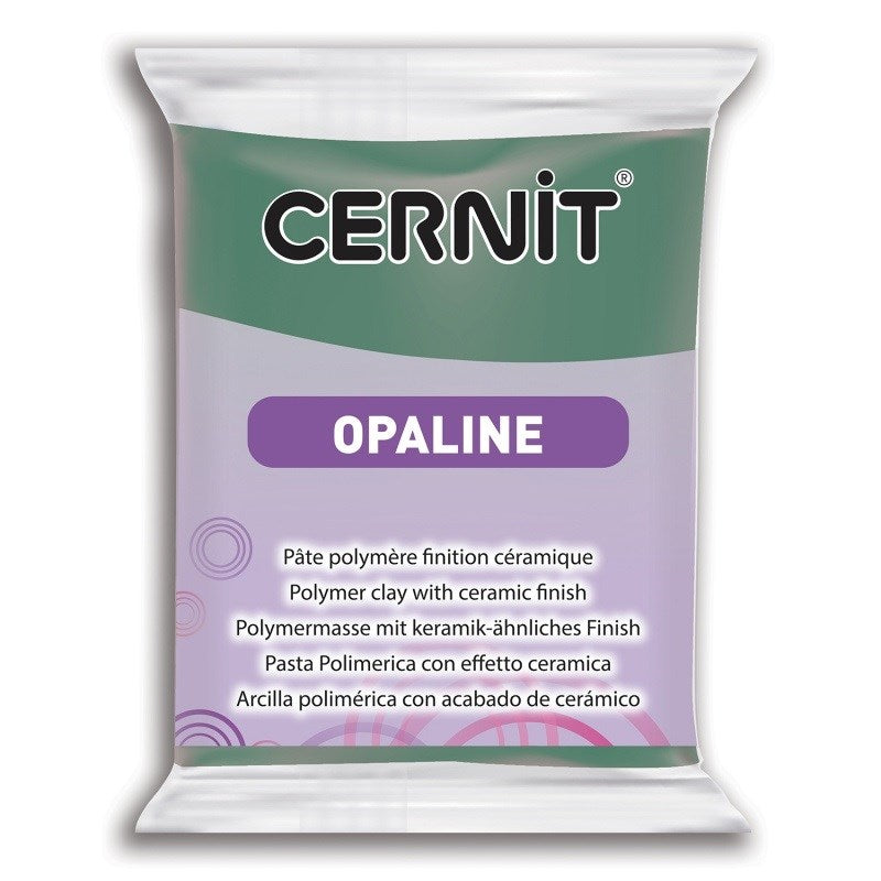 Cernit Polymer Clay Opaline 56g (2oz) - Mint Green