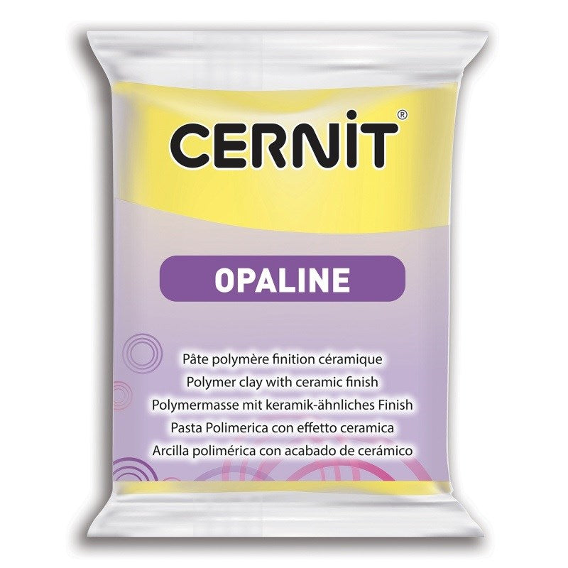 Cernit Polymer Clay Opaline 56g (2oz) - Primary Yellow
