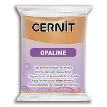 Load image into Gallery viewer, Cernit Polymer Clay Opaline 56g (2oz) - Caramel