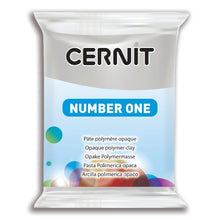 Load image into Gallery viewer, Cernit Polymer Clay Number One 56g (2oz) - Grey