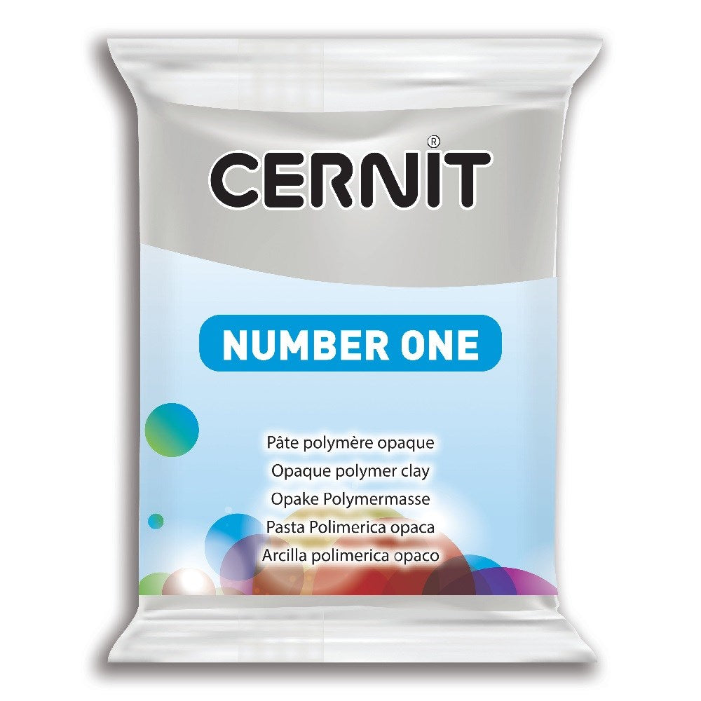 Cernit Polymer Clay Number One 56g (2oz) - Grey