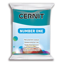 Load image into Gallery viewer, Cernit Polymer Clay Number One 56g (2oz) - Duck Blue