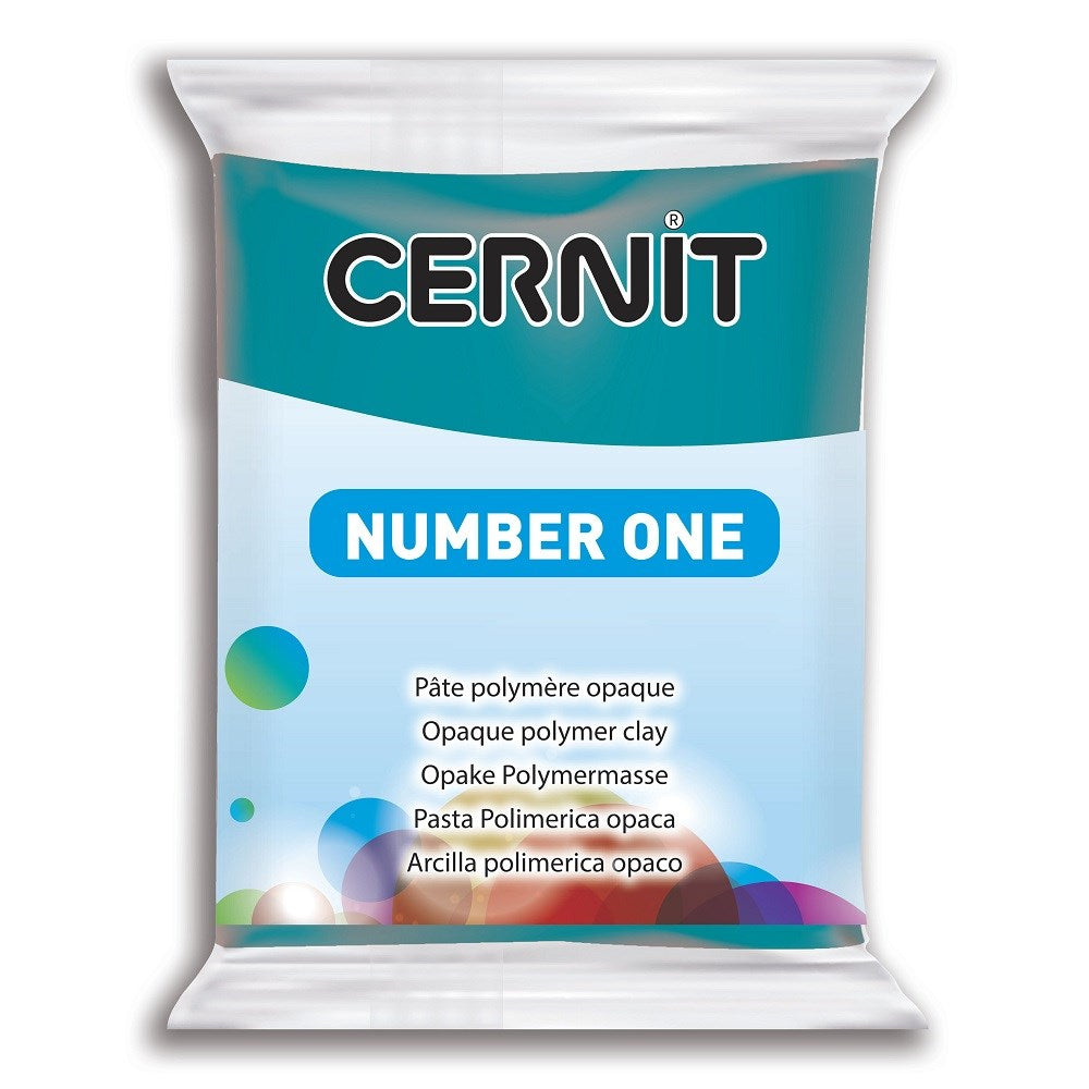 Cernit Polymer Clay Number One 56g (2oz) - Duck Blue