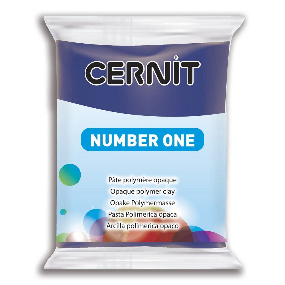 Cernit Polymer Clay Number One 56g (2oz) - Navy Blue