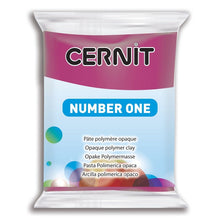 Load image into Gallery viewer, Cernit Polymer Clay Number One 56g (2oz) - Wine Red