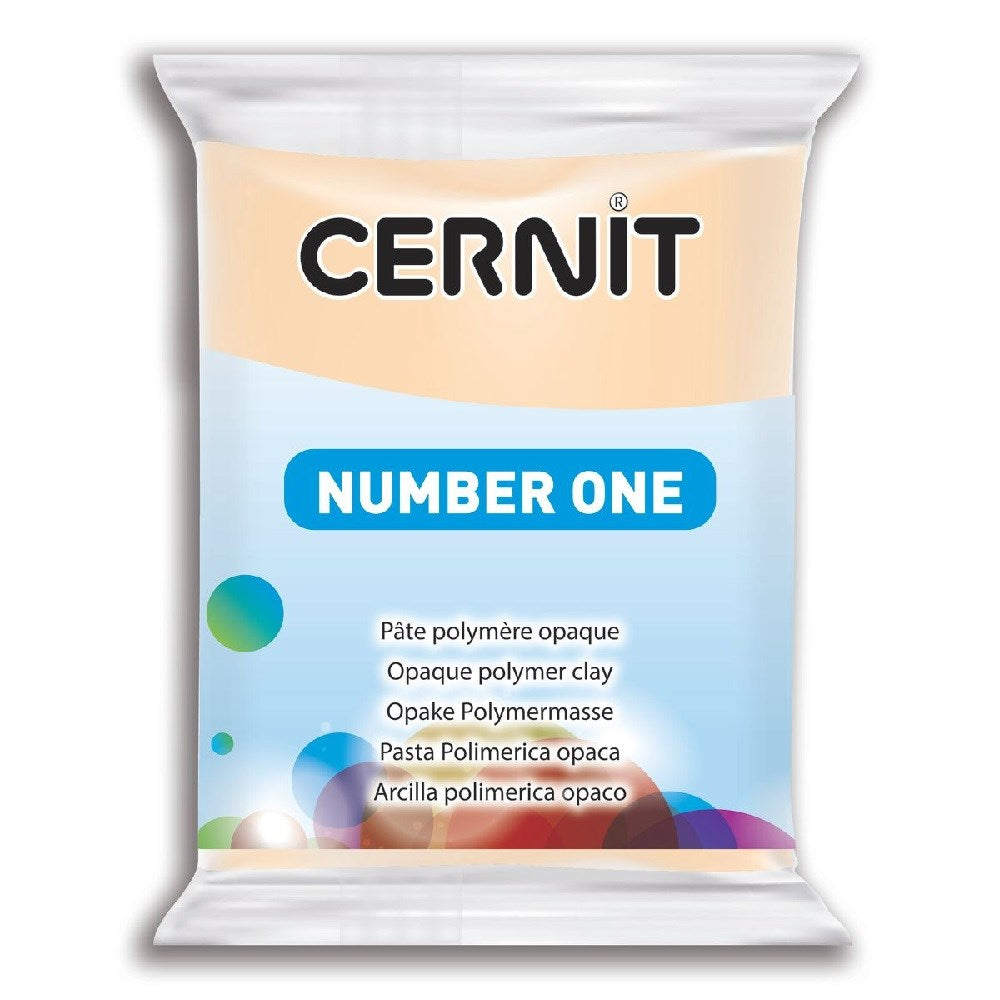 Cernit Polymer Clay Number One 56g (2oz) - Rose Beige
