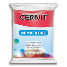 Load image into Gallery viewer, Cernit Polymer Clay Number One 56g (2oz) - X-Mas Red